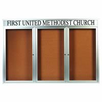 Indoor Enclosed Bulletin Boards