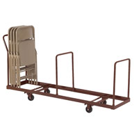 Vertical Storage Folding Chair Dolly
