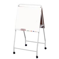 Wheasel Mobile Easel Whiteboard Porcelain