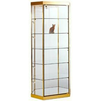 GL4 Stretched Hexagonal Tower Display Case