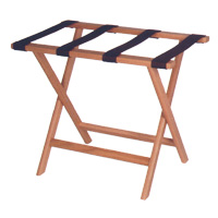 Deluxe Solid Oak Luggage Rack