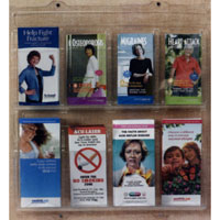 Clear-Vu Acrylic Pocket Pamphlet Holders