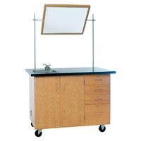 Deluxe Mobile Science Lab Workstation