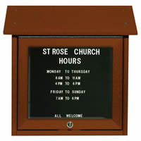 Park Ranger Outpost Series Letter Board