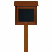 Park Ranger Outpost Series Letter Board with Mounting Post