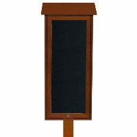 Park Ranger Outpost Series Letter Board with Mounting Post