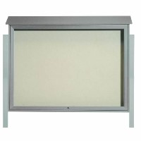 Park Ranger Series Sliding Door Bulletin Board with Mounting Posts | US ...