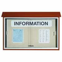 Park Ranger Series Sliding Door Bulletin Board