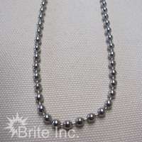 #10 Nickel Plated Beaded Chain