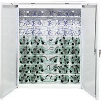 Sanitizing Monitor Storage Cabinet