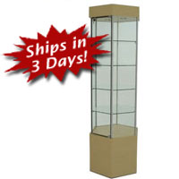 SFL901 Hexagonal Tower Display Case