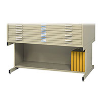 Steel Flat File Storage