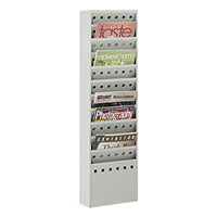 Steel Magazine Display Racks