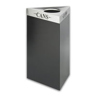Trifecta&trade; Waste Receptacles