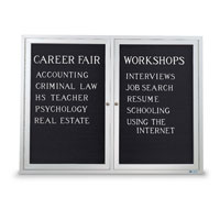 Indoor Enclosed Letterboards