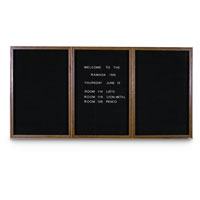 Indoor Enclosed Letterboards