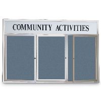 Indoor Enclosed Easy Tack Boards