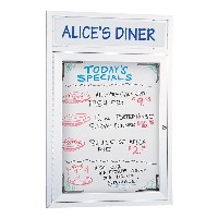 Outdoor Enclosed Dry Erase Boards