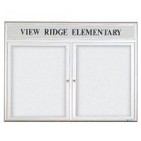 Indoor Enclosed Dry Erase Boards