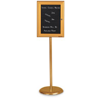 Enclosed Pedestal Letterboards