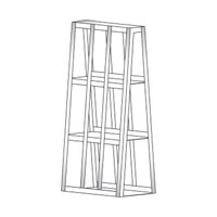 Vertical Storage Rack