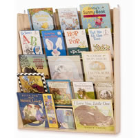 Wall-Mounted Book Display