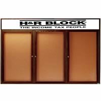 Indoor Enclosed Bulletin Boards