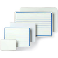 White Dry-Erase Lapboards