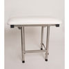 Folding Rectangular Shower Seat with Swing Down Legs