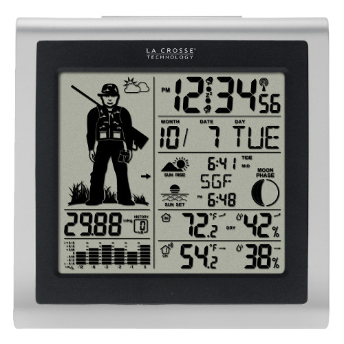308-1451H Hunter Weather Station with Forecast and Outdoor Temperature