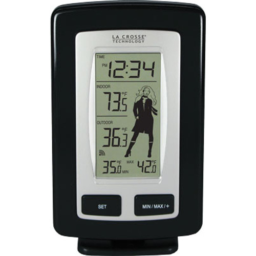 WS-9760U-IT Wireless Temperature Station with Weather Girl