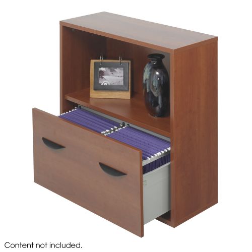 Apres™ Modular Storage Shelf with Lower File Drawer