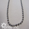 #10 Nickel Plated Beaded Chain