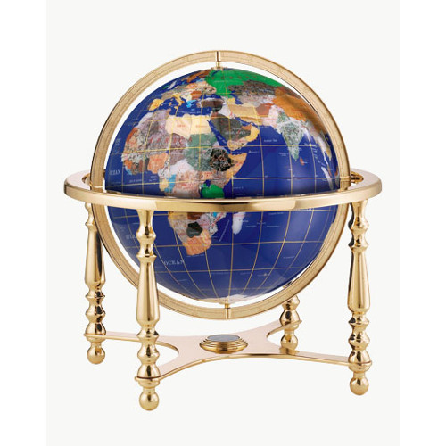 13" Compass Jewel Desk Globe