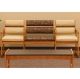 Dakota Wave Series - Bariatric Sled Base Sofa with Arms