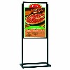 "Boaster" Freestanding Double Sided Poster Holder