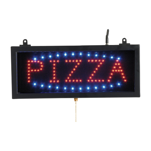 PIZZA - LED Window Sign