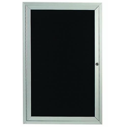 OED330I 3'H x 2.5'W Enclosed Aluminum Changeable Letter Board, Outdoor ...