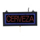 CERVEZA - LED Window Sign