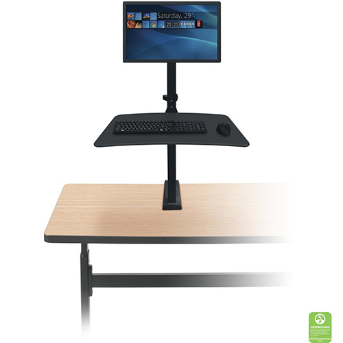 Up-Rite Desk Mounted Sit/Stand Workstation Monitor Mount