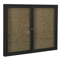 Indoor Enclosed Recycled Rubber Bulletin Boards