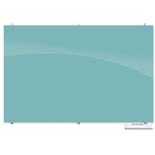 Visionary® Colors Magnetic Glass Dry Erase Whiteboard