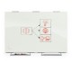 Visionary® Magnetic Glass Dry Erase Whiteboard with Exo Tray System