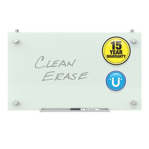 Infinity™ Magnetic Glass Dry-Erase Cubicle Mount Board