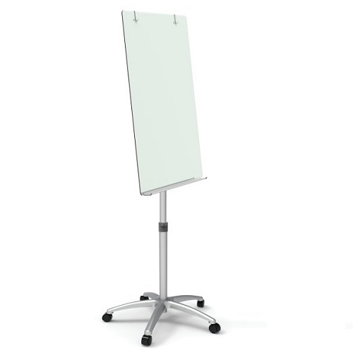 Infinity™ Glass Dry-Erase Board Portable Easel