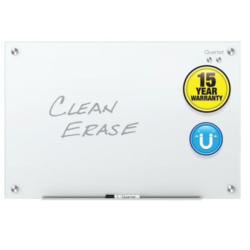 Infinity Magnetic White Glass Dry-Erase Board