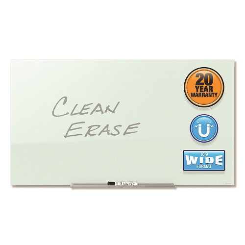 InvisaMount Magnetic Glass Dry-Erase Board