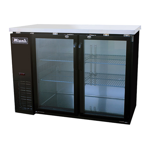 Competitor Series Glass Door Back Bar Refrigerators